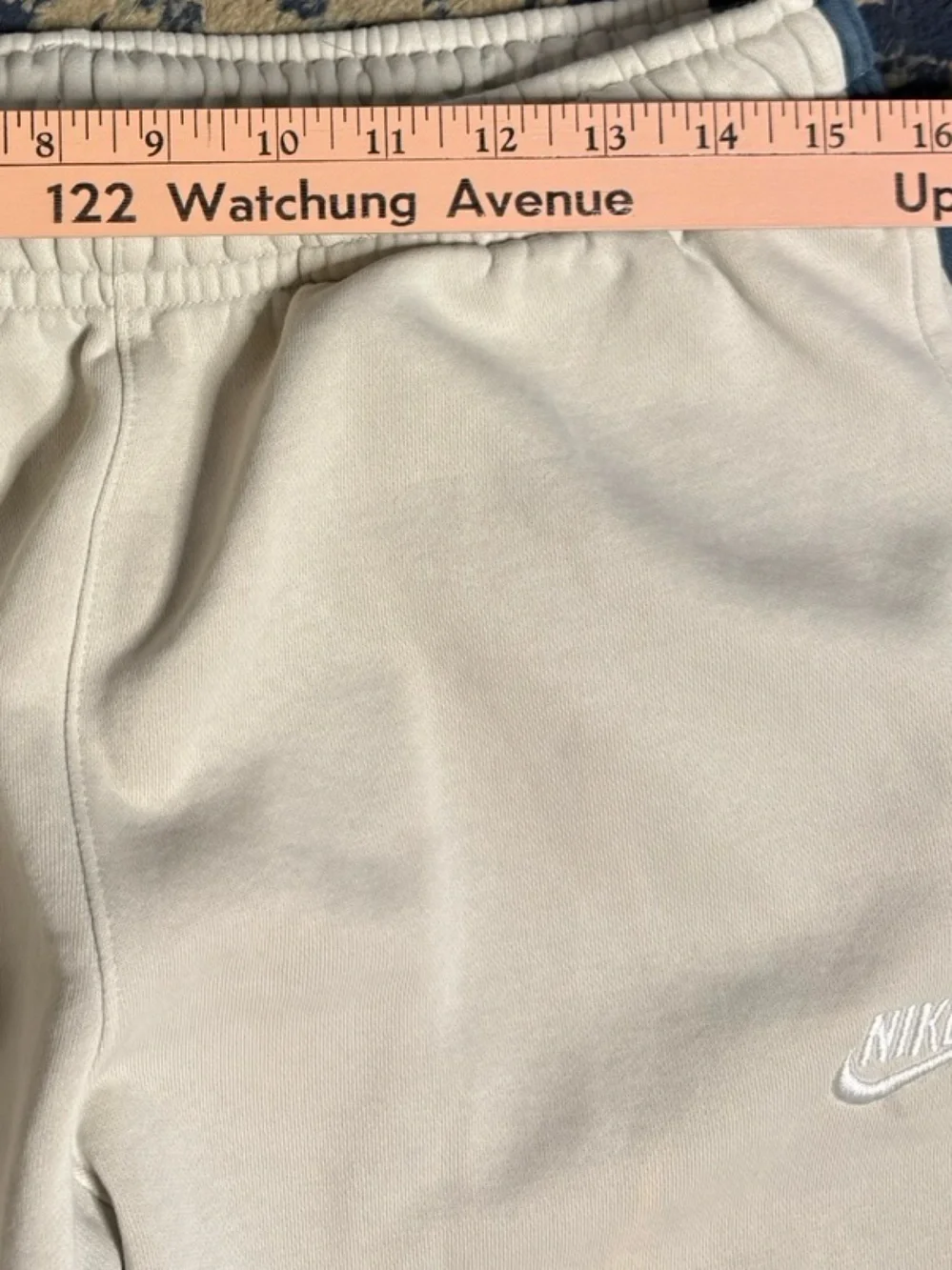 Nike Sportswear‎ Club Fleece Gray Orange Blue Colorblock Joggers Large